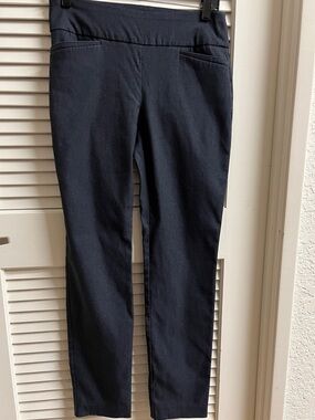 Van Heusen Navy Straight Leg Pants
